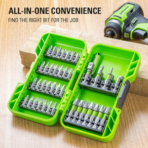 24V Brushless Cordless Drill and Impact Driver,Power Tool Combo Kit Included 1/2”Drill & 1/4”Hex Impact Driver and (2) Batteries, Fast Charger, 2 pcs Drill Bit Set & Bag - Wigtrends
