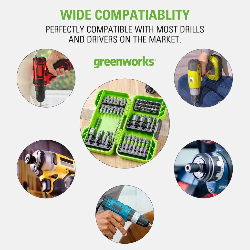 24V Brushless Cordless Drill and Impact Driver,Power Tool Combo Kit Included 1/2”Drill & 1/4”Hex Impact Driver and (2) Batteries, Fast Charger, 2 pcs Drill Bit Set & Bag - Wigtrends