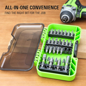 24V Brushless Cordless Drill and Impact Driver,Power Tool Combo Kit Included 1/2”Drill & 1/4”Hex Impact Driver and (2) Batteries, Fast Charger, 2 pcs Drill Bit Set & Bag - Wigtrends