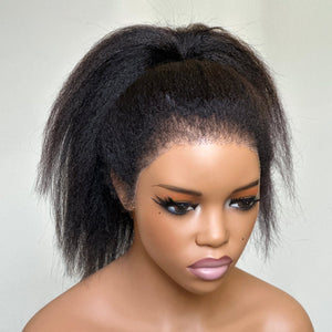 360 Lace Frontal Kinky Edges Ventilated Wig - Wigtrends