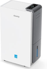 4500 Sq.Ft Most Efficient Energy Star 2025 Dehumidifier Max 80 Pint/D(Standard 52Pint/D) Smart Compressor Dehumidifier with Drain Hose, Intelligent Humidistat,for Basement,Bedroom,Home,Bathroom - Wigtrends