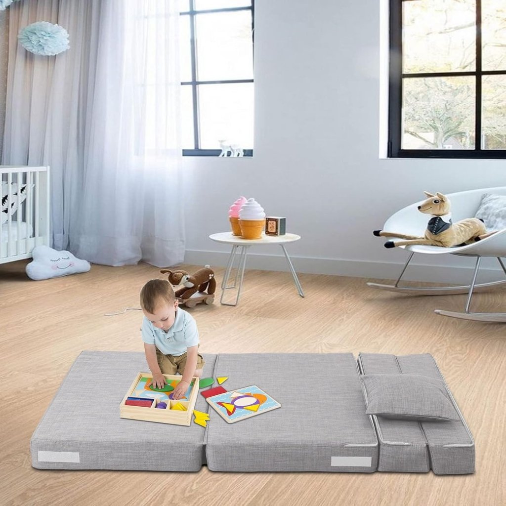 60 inch pull out sofa bed, memory foam sofa with 2 pillows, futon bed, guest bed and pull out sofa, - Wigtrends