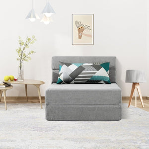 60 inch pull out sofa bed, memory foam sofa with 2 pillows, futon bed, guest bed and pull out sofa, - Wigtrends