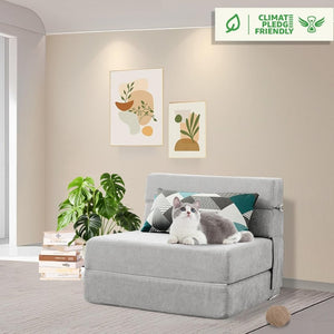 60 inch pull out sofa bed, memory foam sofa with 2 pillows, futon bed, guest bed and pull out sofa, - Wigtrends