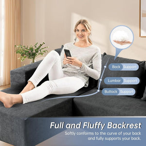 60 inch pull out sofa bed, memory foam sofa with 2 pillows, futon bed, guest bed and pull out sofa, - Wigtrends