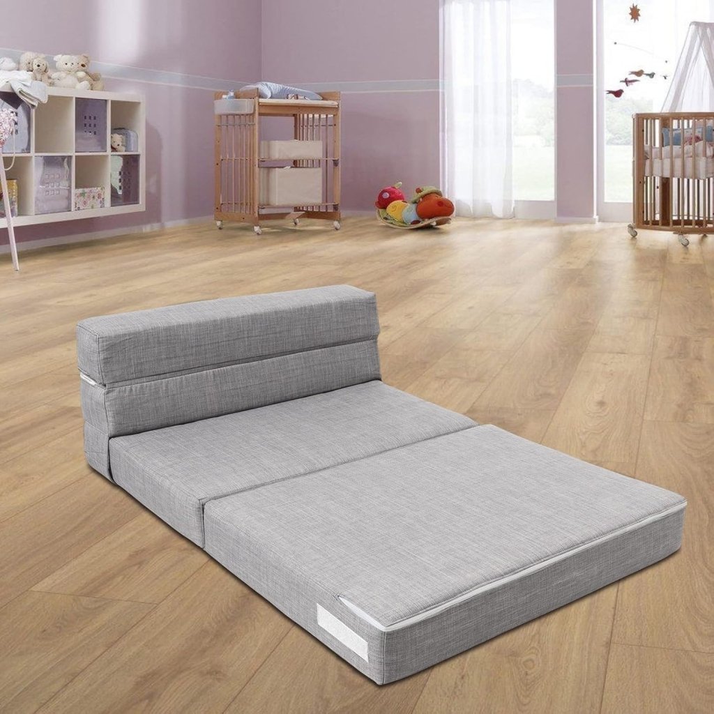 60 inch pull out sofa bed, memory foam sofa with 2 pillows, futon bed, guest bed and pull out sofa, - Wigtrends