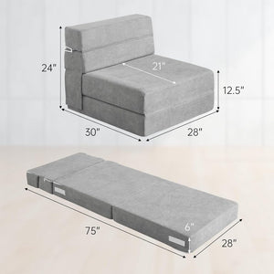 60 inch pull out sofa bed, memory foam sofa with 2 pillows, futon bed, guest bed and pull out sofa, - Wigtrends