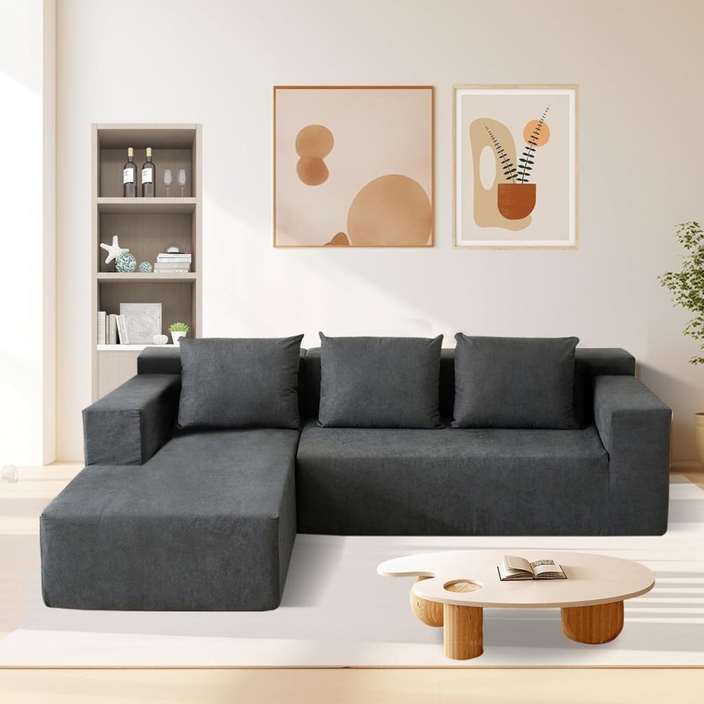 60 inch pull out sofa bed, memory foam sofa with 2 pillows, futon bed, guest bed and pull out sofa, - Wigtrends