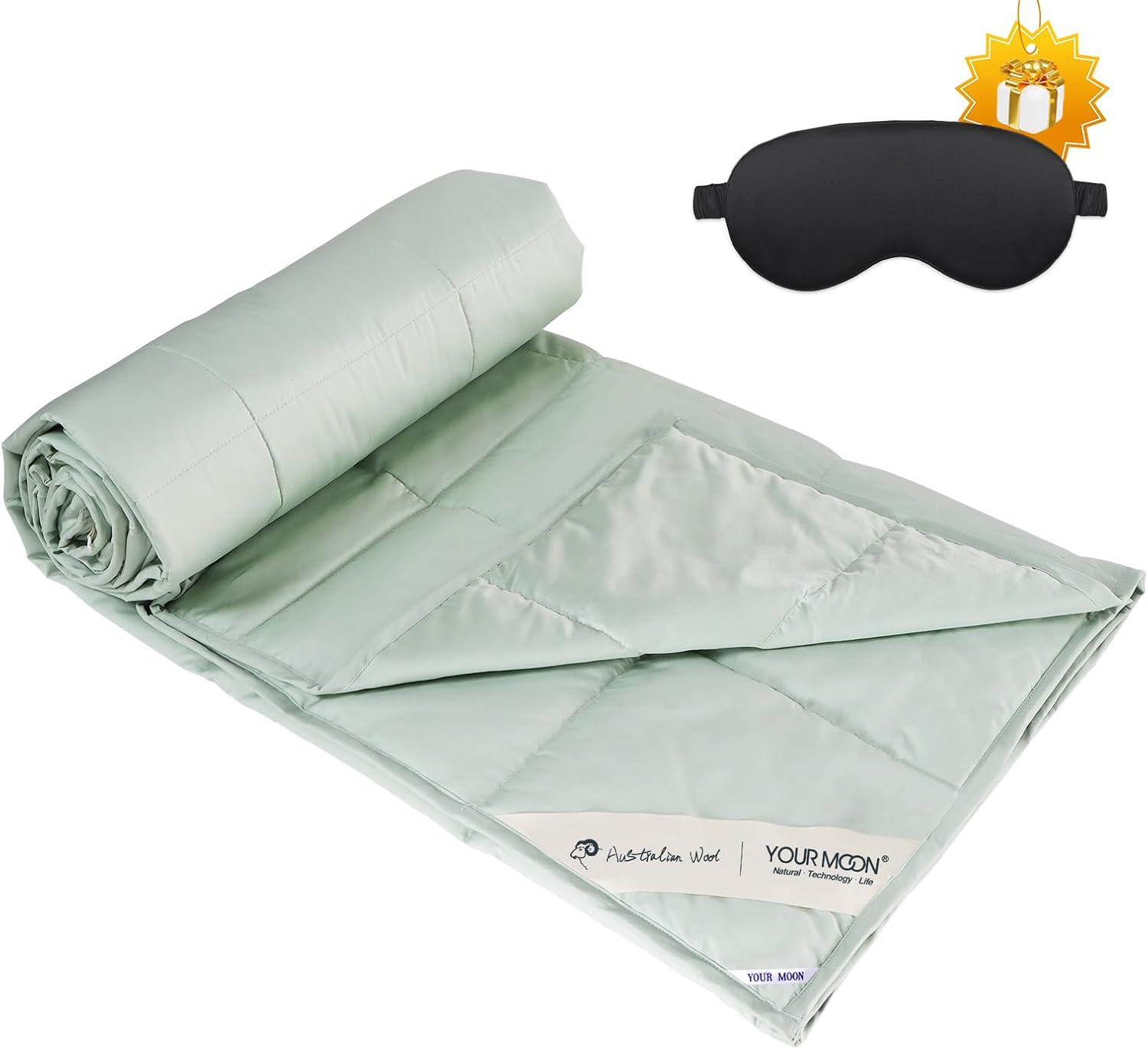 YOUR MOON Breathable Thin Comforter Duvet Insert