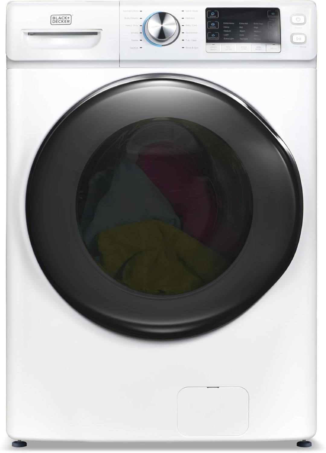 Portable Washer 6.6 lb. Capacity Washing Machine for Homes & Apartments 5 Wash Cycles Quick Connect Sink Adapter and Drain Hose Included Transparent Lid