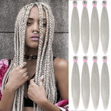 Pre-stretched Braiding Hair 26 Inches -8 Bundles Itch Free Synthetic Hair Extensions