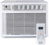 BLACK+DECKER Window Air Conditioner 5000 BTU, Cools Up to 150 Square Feet, AC Unit with Mechanical Controls, Manual Fan Only and Cool Settings, BD05MWT6, White