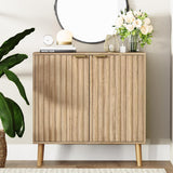 Free Standing Cabinet Black Wood for Living Room, Bedroom, Dining Room, Hallway, Entryway