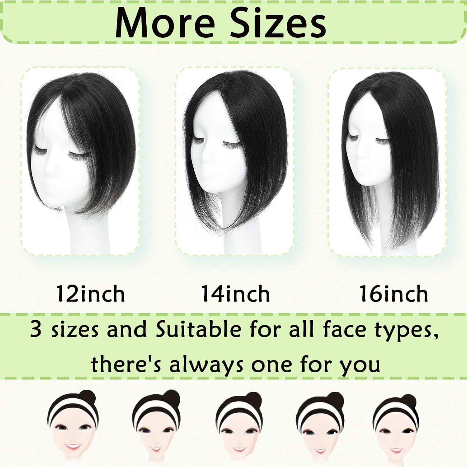 Hair Toppers for Women Real Human Hair 360° No Bangs Upgrade Lace Base Human Hair Toppers - Wigtrends