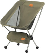 Naturehike YL08 Ultralight Camping Chair, 2.12 LBS Portable Backpacking Chair with Anti-Sinking Feet, Lightweight Compact Collapsible Camp Chair Folding Hiking Chair