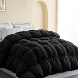 SNOWMAN Premium Down Comforter 3D Baffle Box Design