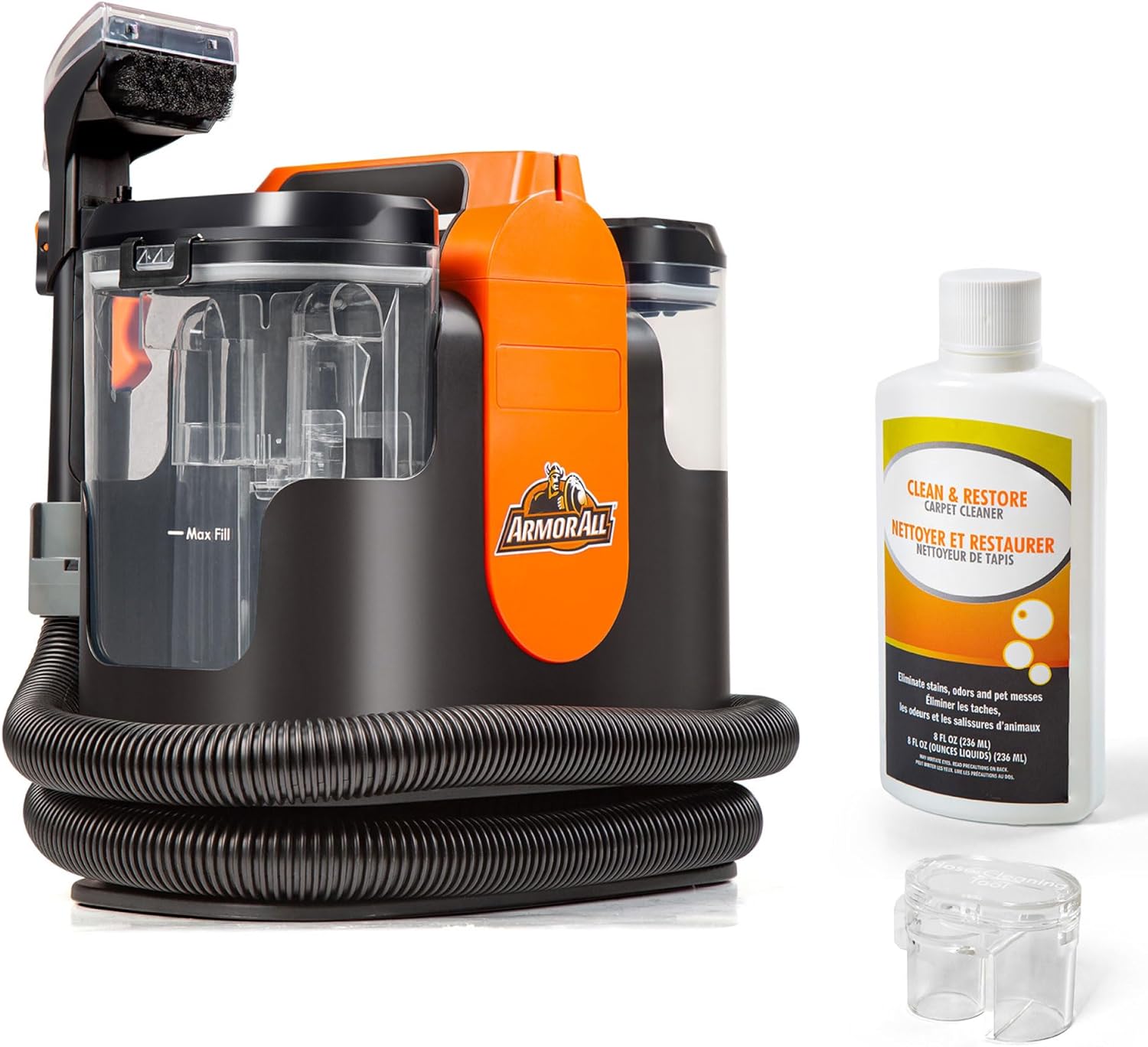 Armor All SCA702 901 7 Amp Portable Spot Cleaner for Car Cleaning, Carpet and Upholstery Stain Removal
