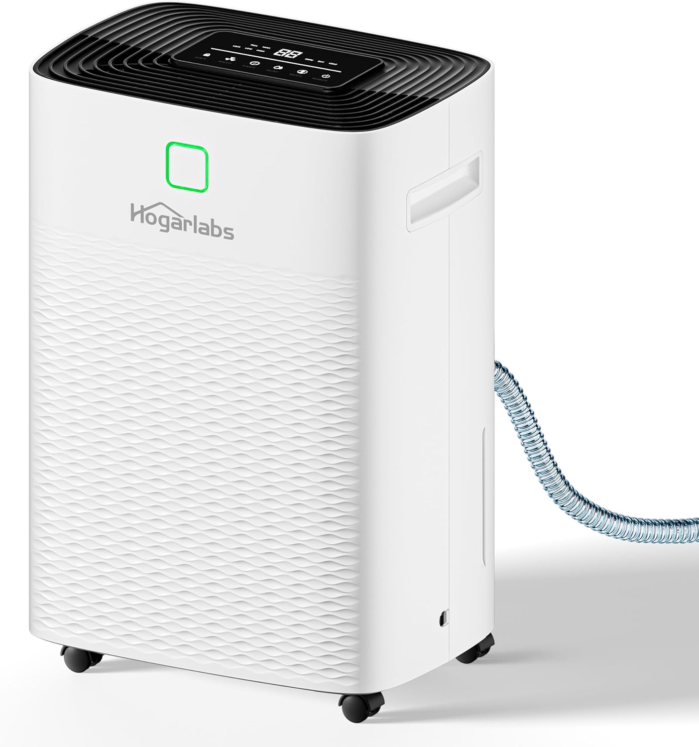34 Pint Dehumidifiers for Home Basements, with 3 Working Modes, Overflow Protection, and Auto Shut off Restart. Ultra Silent Dehumidifier with Drain Hose, Intelligent Humidity Control