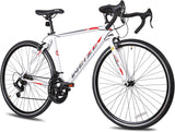 WEIZE Road Bike, 700C Wheel City Commuter Bicycle, Shimano 14 Speed Drop Bar, Racing Adult Bike with Caliper Brakes, High-Carbon Steel Hybrid Bikes
