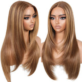 Blonde Wear and Go Glueless Wigs Pre Plucked Pre Cu Lace Front Human Hair Wigs