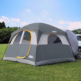 UNP SUV Tent for Camping, 6-Person SUV Tailgate Tent - Easy Set Up with Rainfly, 10'x9'x78in(H)