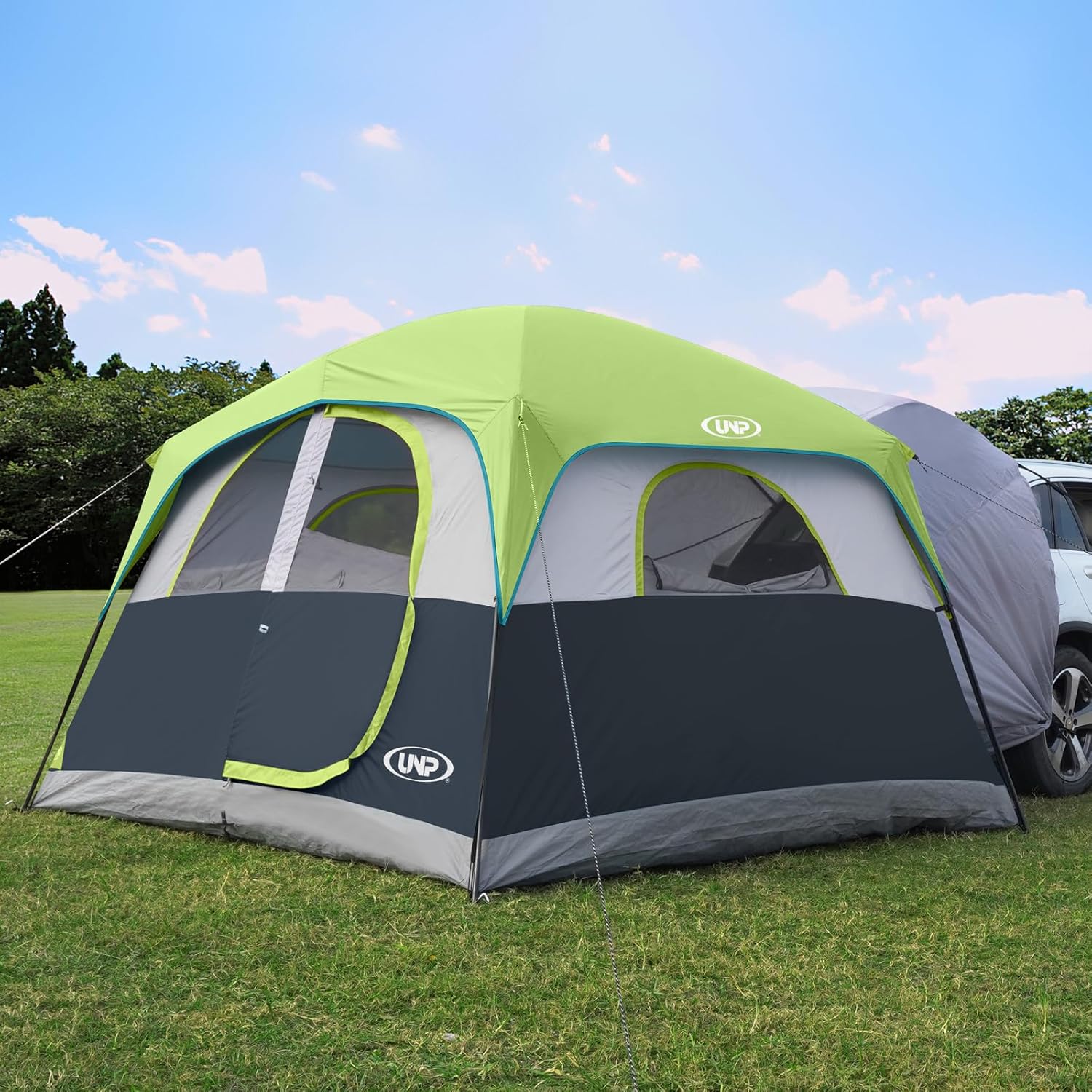 SUV Tent for Camping, 6-Person SUV Tailgate Tent - Easy Set Up with Rainfly, 10'x9'x78in(H)