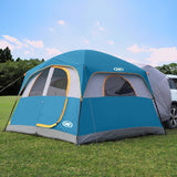 UNP SUV Tent for Camping, 6-Person SUV Tailgate Tent - Easy Set Up with Rainfly, 10'x9'x78in(H)