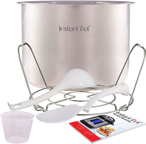 9 - in - 1 Multicooker, Pressure Cooker, Slow Cook, Rice Maker, Steamer, Sauté, Yogurt, Warmer & Sterilizer, Includes App With Over 800 Recipes, Stainless Steel, 6 Quarts - Wigtrends