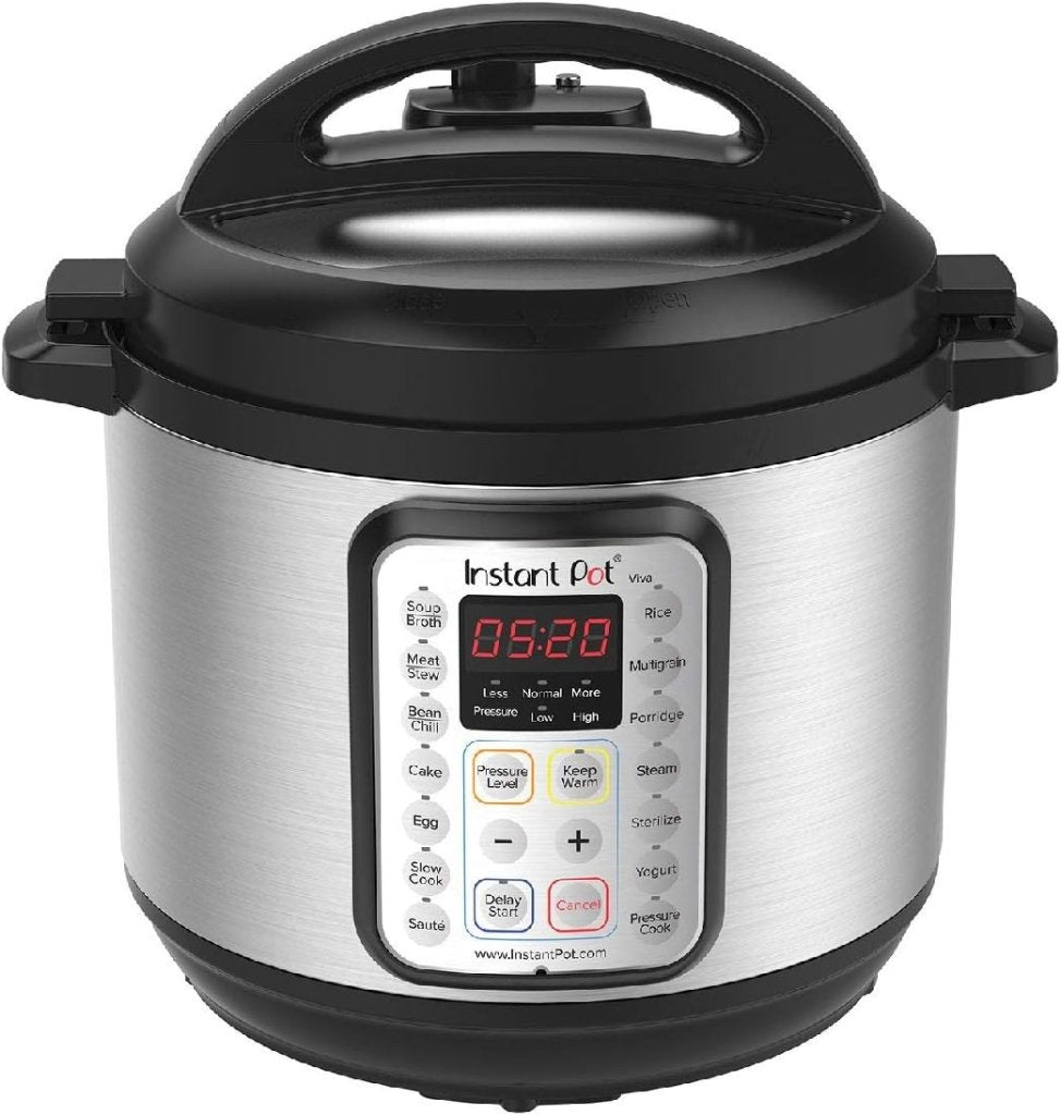 9 - in - 1 Multicooker, Pressure Cooker, Slow Cook, Rice Maker, Steamer, Sauté, Yogurt, Warmer & Sterilizer, Includes App With Over 800 Recipes, Stainless Steel, 6 Quarts - Wigtrends
