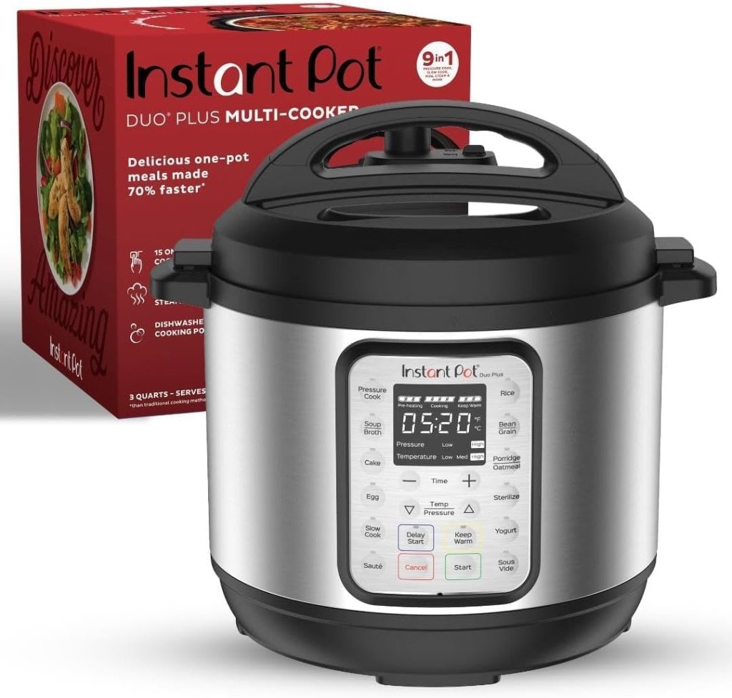 9 - in - 1 Multicooker, Pressure Cooker, Slow Cook, Rice Maker, Steamer, Sauté, Yogurt, Warmer & Sterilizer, Includes App With Over 800 Recipes, Stainless Steel, 6 Quarts - Wigtrends