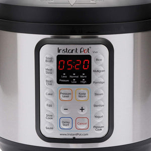 9 - in - 1 Multicooker, Pressure Cooker, Slow Cook, Rice Maker, Steamer, Sauté, Yogurt, Warmer & Sterilizer, Includes App With Over 800 Recipes, Stainless Steel, 6 Quarts - Wigtrends