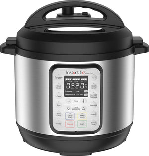 9 - in - 1 Multicooker, Pressure Cooker, Slow Cook, Rice Maker, Steamer, Sauté, Yogurt, Warmer & Sterilizer, Includes App With Over 800 Recipes, Stainless Steel, 6 Quarts - Wigtrends