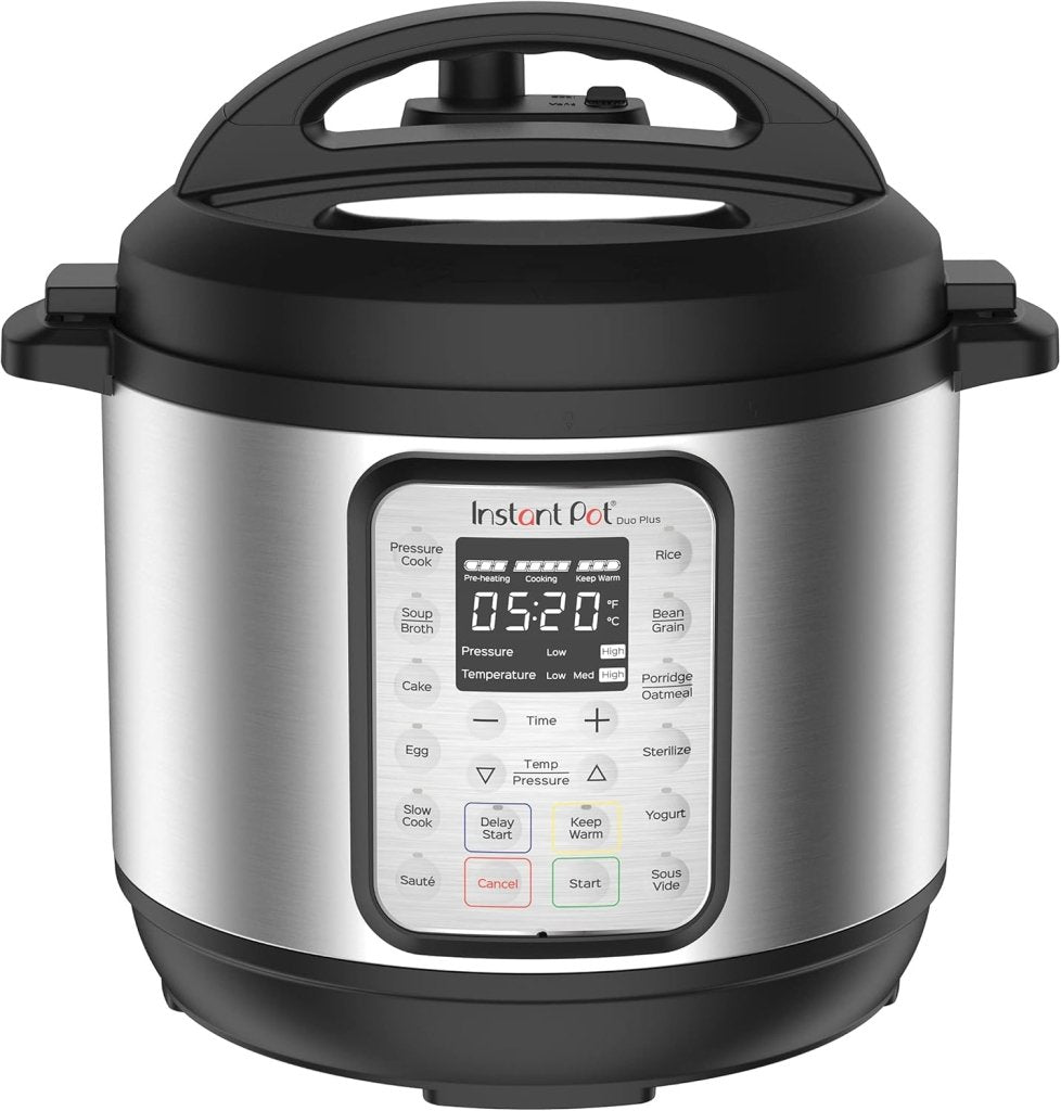 9 - in - 1 Multicooker, Pressure Cooker, Slow Cook, Rice Maker, Steamer, Sauté, Yogurt, Warmer & Sterilizer, Includes App With Over 800 Recipes, Stainless Steel, 6 Quarts - Wigtrends