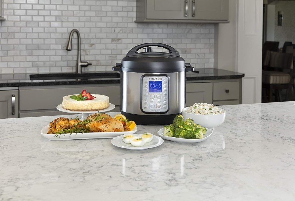 9 - in - 1 Multicooker, Pressure Cooker, Slow Cook, Rice Maker, Steamer, Sauté, Yogurt, Warmer & Sterilizer, Includes App With Over 800 Recipes, Stainless Steel, 6 Quarts - Wigtrends