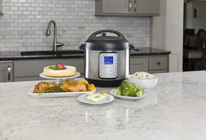 9 - in - 1 Multicooker, Pressure Cooker, Slow Cook, Rice Maker, Steamer, Sauté, Yogurt, Warmer & Sterilizer, Includes App With Over 800 Recipes, Stainless Steel, 6 Quarts - Wigtrends
