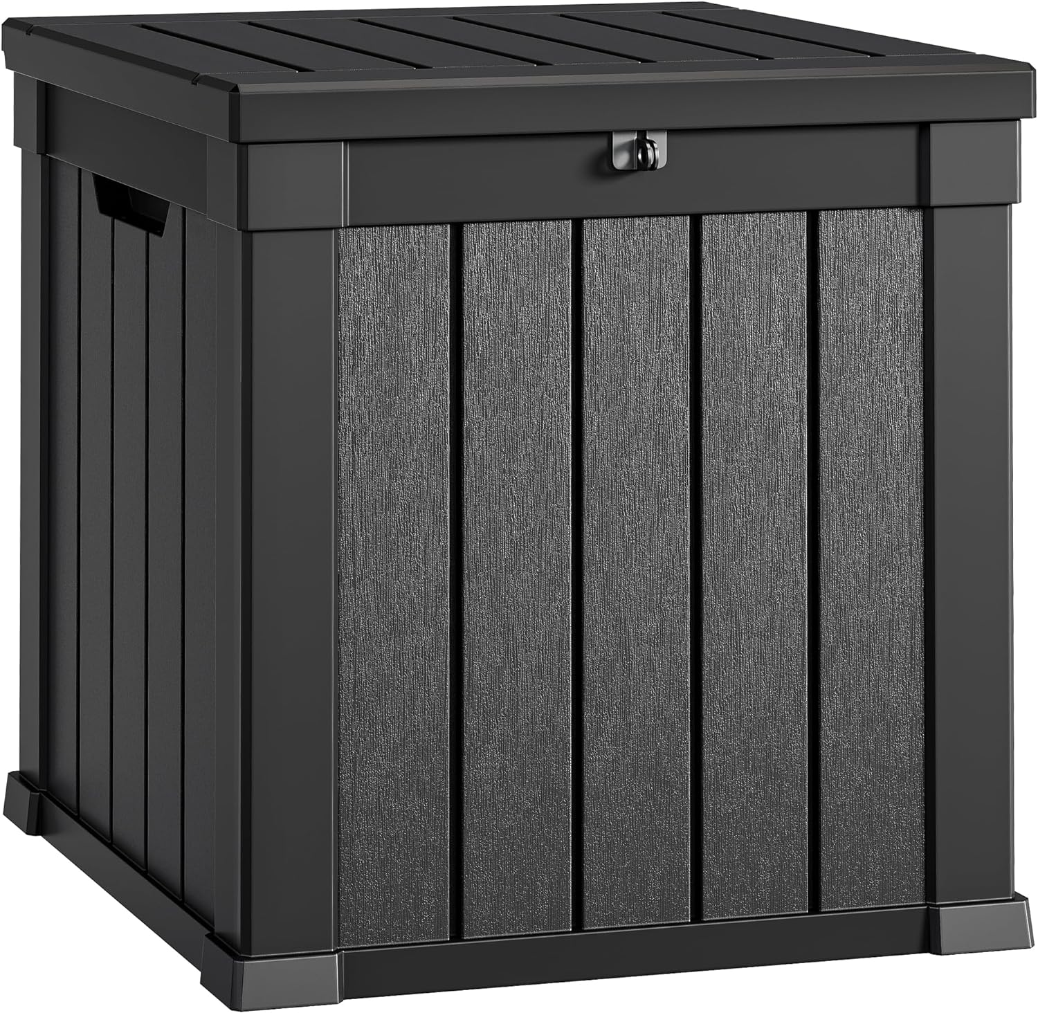 YITAHOME 180 Gallon Large Outdoor Storage XL Deck Box w/Divider for Patio Furniture,Outdoor Cushions, Garden Tools, Sports Equipment and Pool Supplies, Waterproof, Resin, Lockable, Taupe