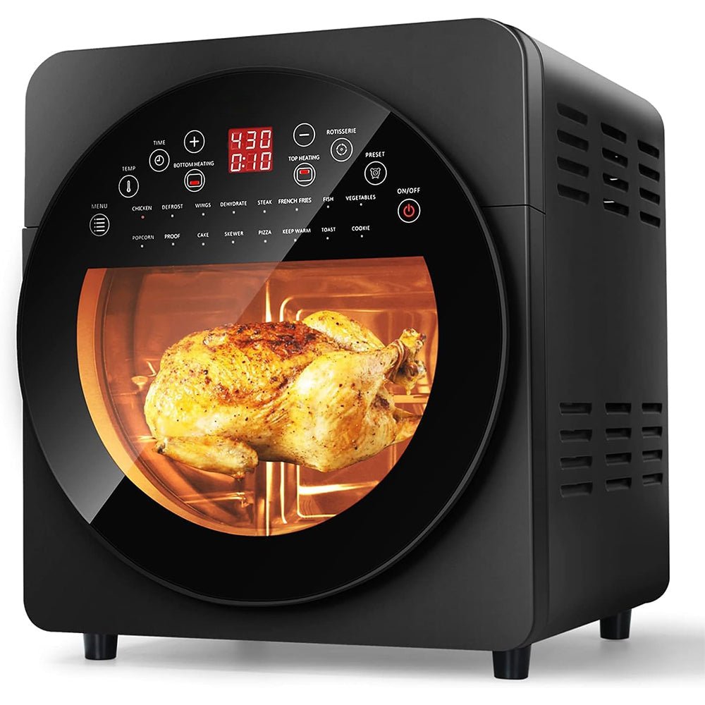 Air Fryer Toaster Oven, 16 - in - 1 Air Fryer Toaster Oven, Large Convection Roaster with Rotisserie & Dehydrator - Wigtrends