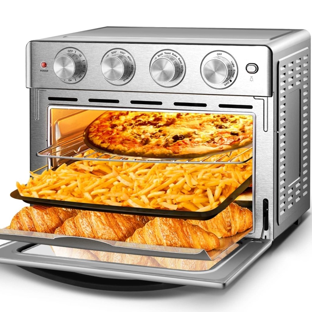Air Fryer Toaster Oven Combo 16QT Convection Ovens Countertop - Wigtrends