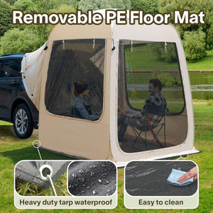 Alvantor Screen House Gazebo, 6 - 10 - 15 Person Pop Up Igloo Screened Canopy Tent with Mosquito Netting Sides, Instant UV Resistant Sun Shelter for Garden, Patio, Backyard - Wigtrends