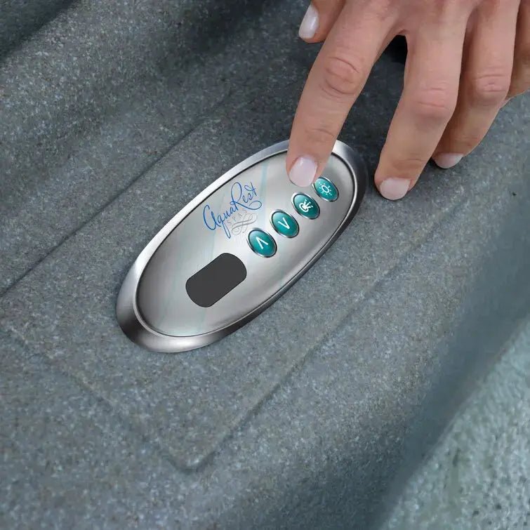 Aquarest Spas,Jet Square Plug And Play Hot Tub with Ozonator - Wigtrends