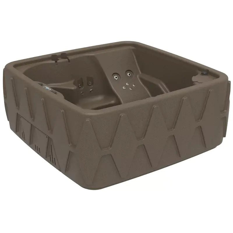 Aquarest Spas,Jet Square Plug And Play Hot Tub with Ozonator - Wigtrends