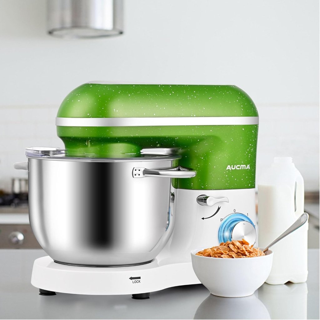 Aucma Stand Mixer,6.5 - QT 660W 6 - Speed Tilt - Head Food Mixer, Kitchen Electric Mixer with Dough Hook - Wigtrends