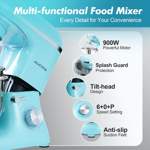 Aucma Stand Mixer,6.5 - QT 660W 6 - Speed Tilt - Head Food Mixer, Kitchen Electric Mixer with Dough Hook - Wigtrends