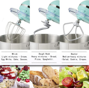 Aucma Stand Mixer,6.5 - QT 660W 6 - Speed Tilt - Head Food Mixer, Kitchen Electric Mixer with Dough Hook - Wigtrends