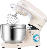 Aucma Stand Mixer,6.5 - QT 660W 6 - Speed Tilt - Head Food Mixer, Kitchen Electric Mixer with Dough Hook - Wigtrends