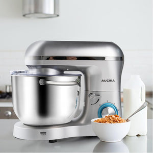 Aucma Stand Mixer,6.5 - QT 660W 6 - Speed Tilt - Head Food Mixer, Kitchen Electric Mixer with Dough Hook - Wigtrends