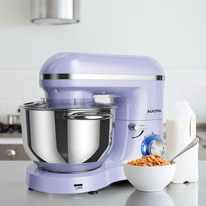Aucma Stand Mixer,6.5 - QT 660W 6 - Speed Tilt - Head Food Mixer, Kitchen Electric Mixer with Dough Hook - Wigtrends