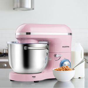 Aucma Stand Mixer,6.5 - QT 660W 6 - Speed Tilt - Head Food Mixer, Kitchen Electric Mixer with Dough Hook - Wigtrends