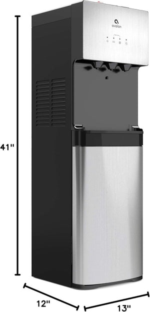 Avalon A3F Bottom Loading Water Cooler Dispenser with BioGuard - 3 Temperature Settings - UL - Filtered - Wigtrends