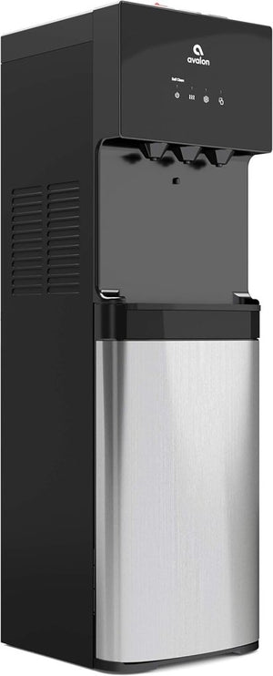 Avalon Bottom Loading Water Cooler Water Dispenser with BioGuard - 3 Temperature Settings - Hot, Cold & Room Water, Durable Stainless Steel Construction, Anti - Microbial Coating - UL Listed - Wigtrends